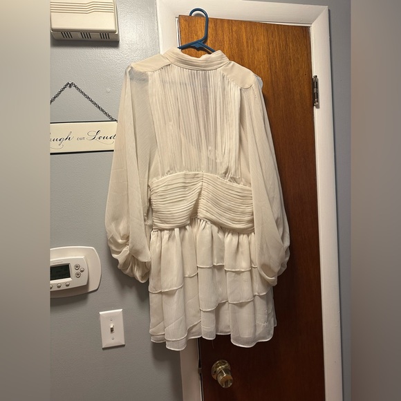 NWT Express Sheer Dress - Picture 1 of 4
